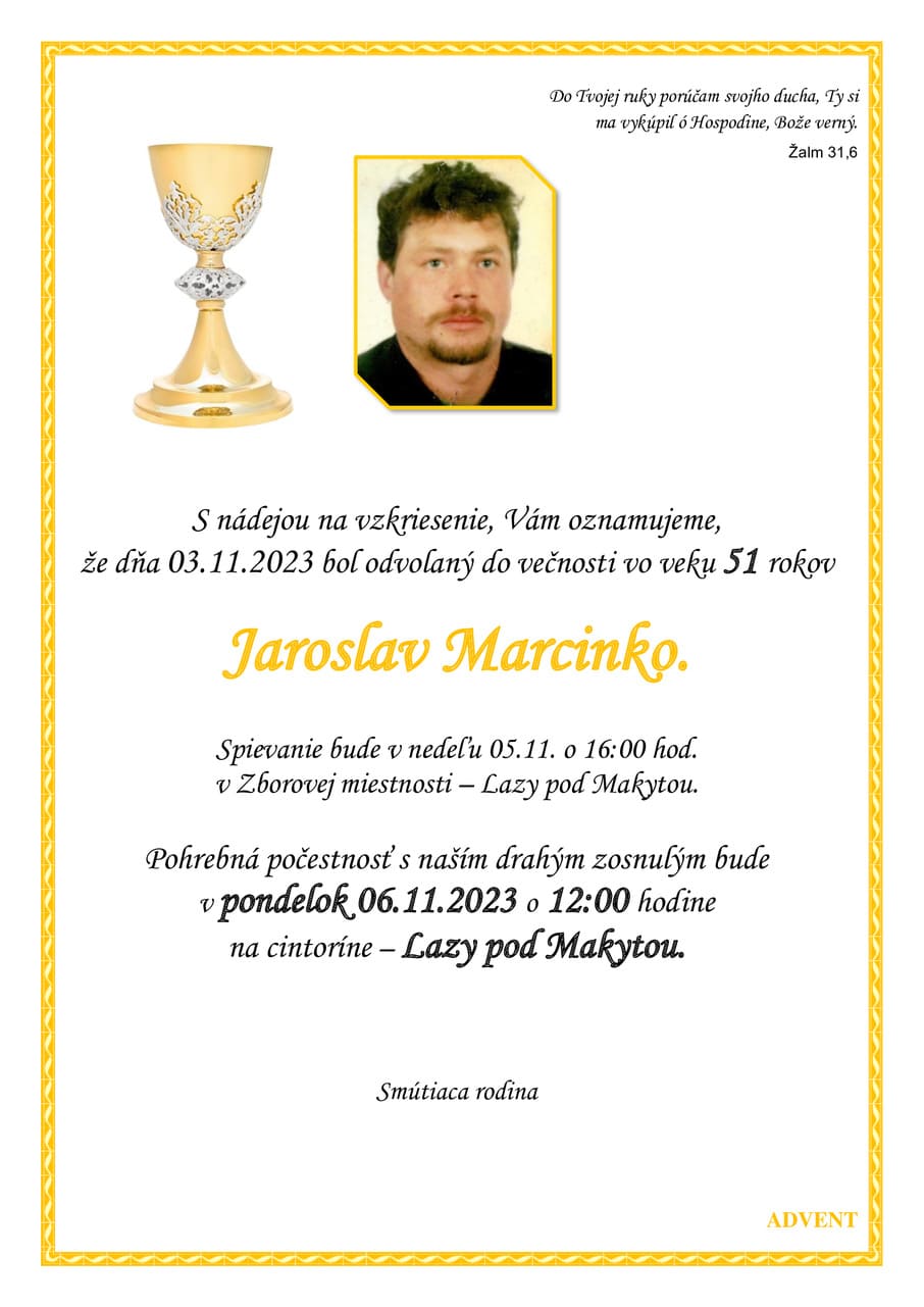 parte Jaroslav Marcinko